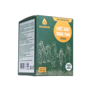 Nước Chiết Xuất Trùng Thảo Fucoidan không đường GICOMUS 420ml 3