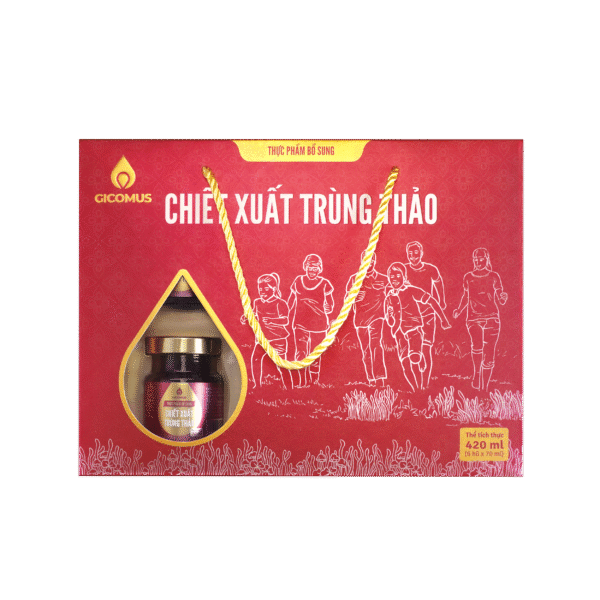 Nước chiết xuất trùng thảo GICOMUS 420ml 6