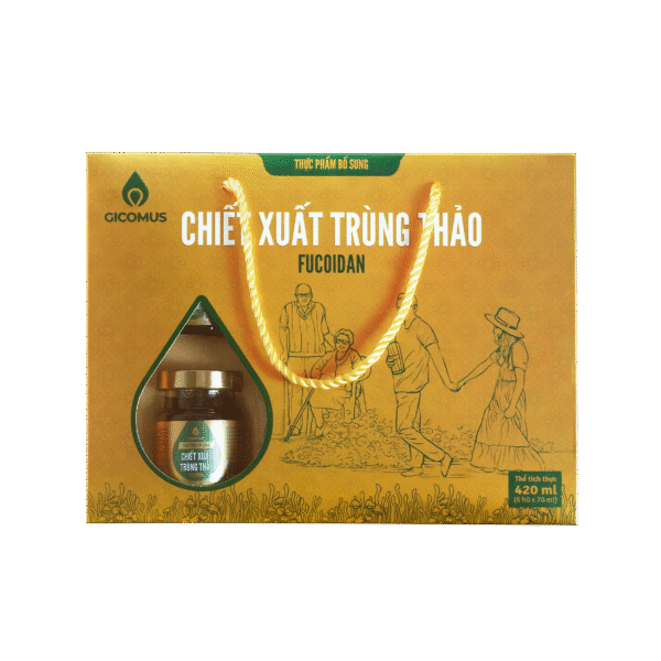 Nước chiết xuất trùng thảo Fucoidan GICOMUS Hộp 420ml 7