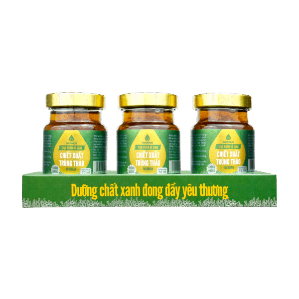 Nước Chiết Xuất Trùng Thảo Fucoidan không đường GICOMUS 420ml 4