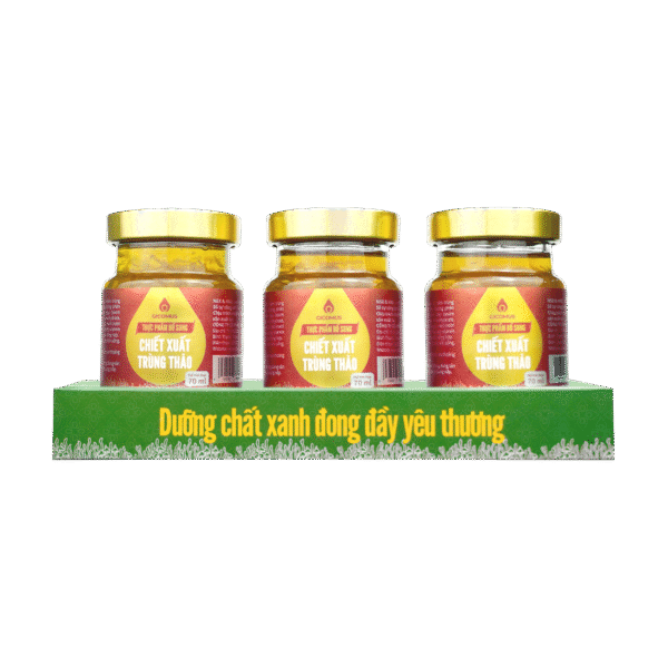 combo1-Nước chiết xuất trùng thảo GICOMUS